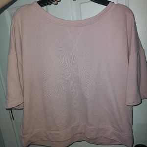 light pink top